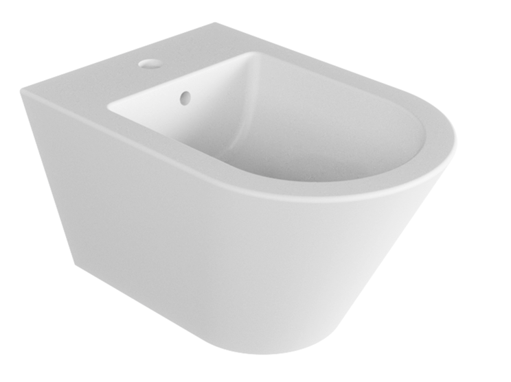 Bidet sospeso Forma monoforo