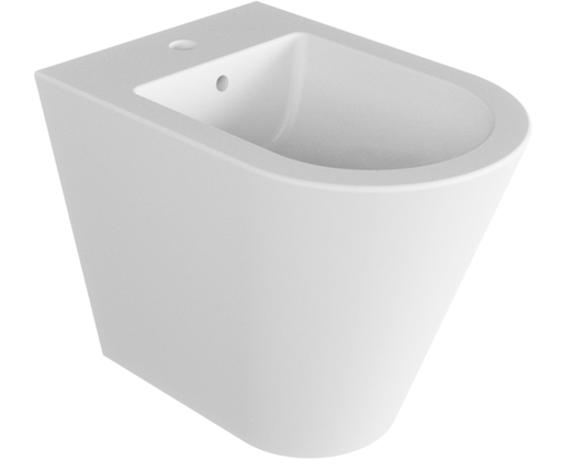  Single-hole bidet, 54cm, back to wall
